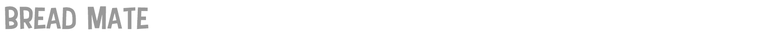Bread Mate font preview